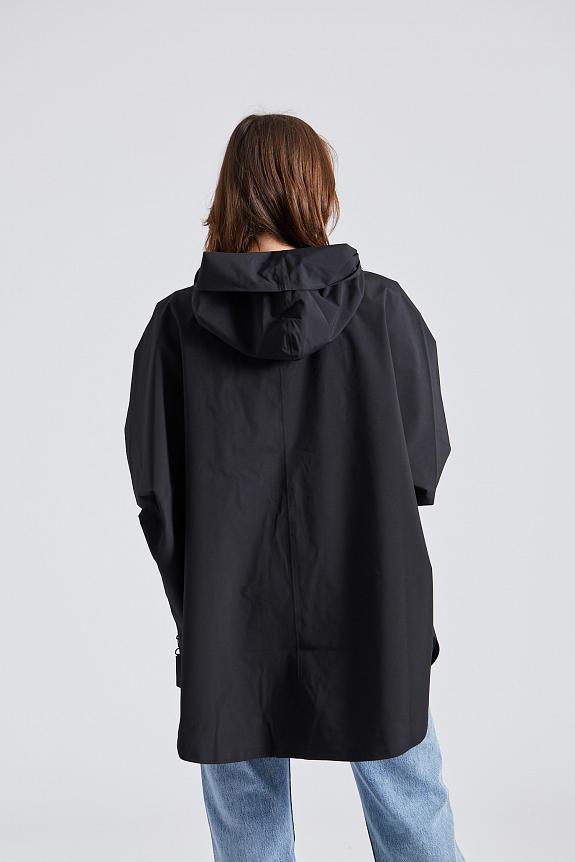 Blæst Bergen Black Regnponcho